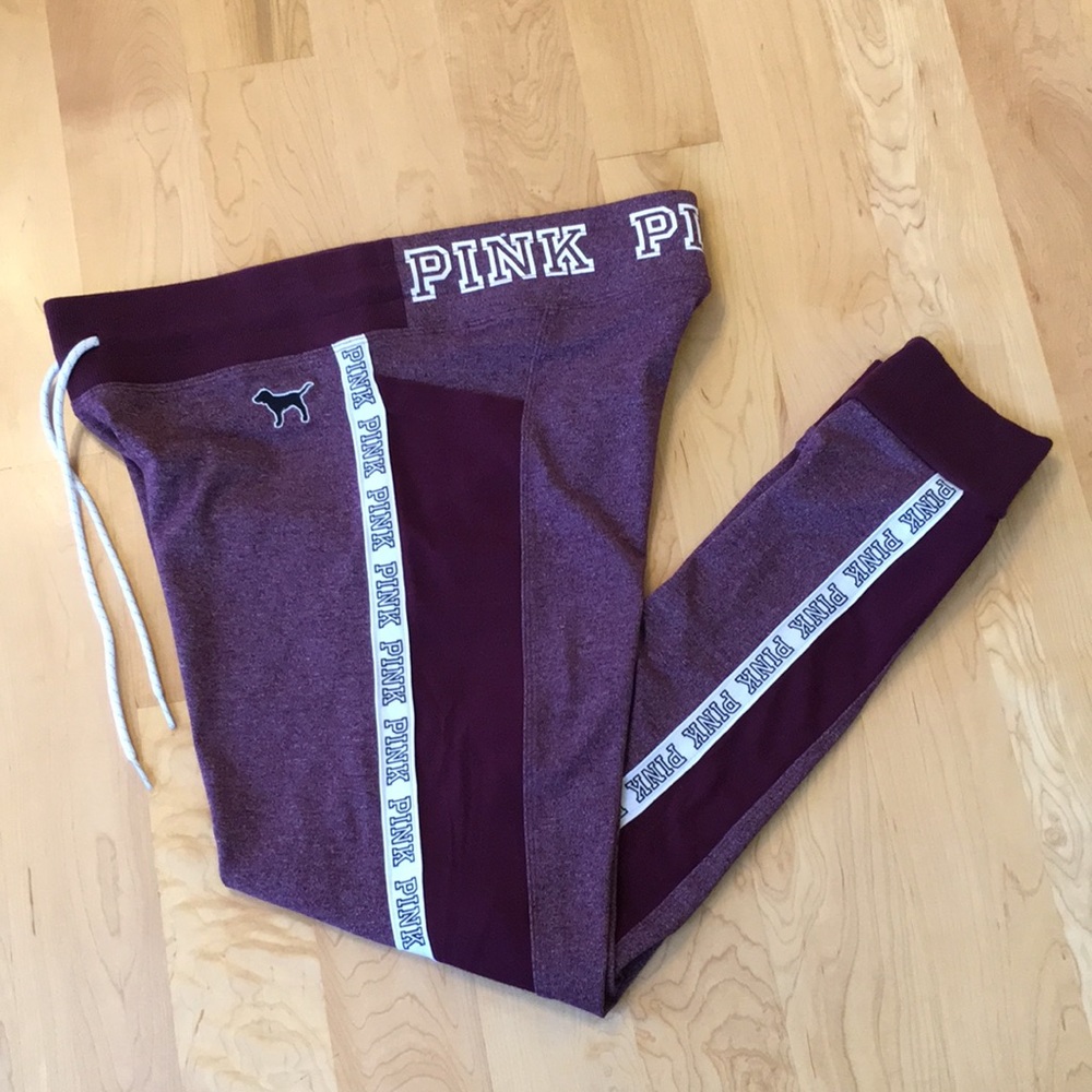 VS PINK Slim Jogger Side Stripe with Pockets